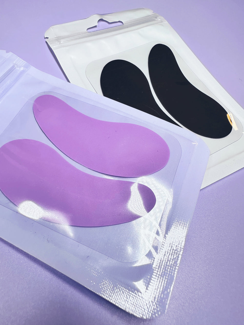 Genanvendelige eye pads (BLACK/PURPLE)