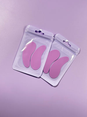 Genanvendelige eye pads (BLACK/PURPLE)
