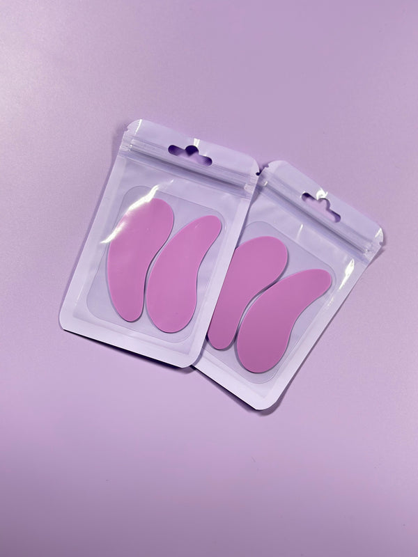 Genanvendelige eye pads (BLACK/PURPLE)