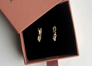 Recycled Ocean Earrings 24K FG