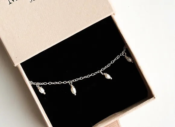 Pearl Bracelet Sølv